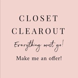 CLOSET CLEAR OUT 🛍️🛒